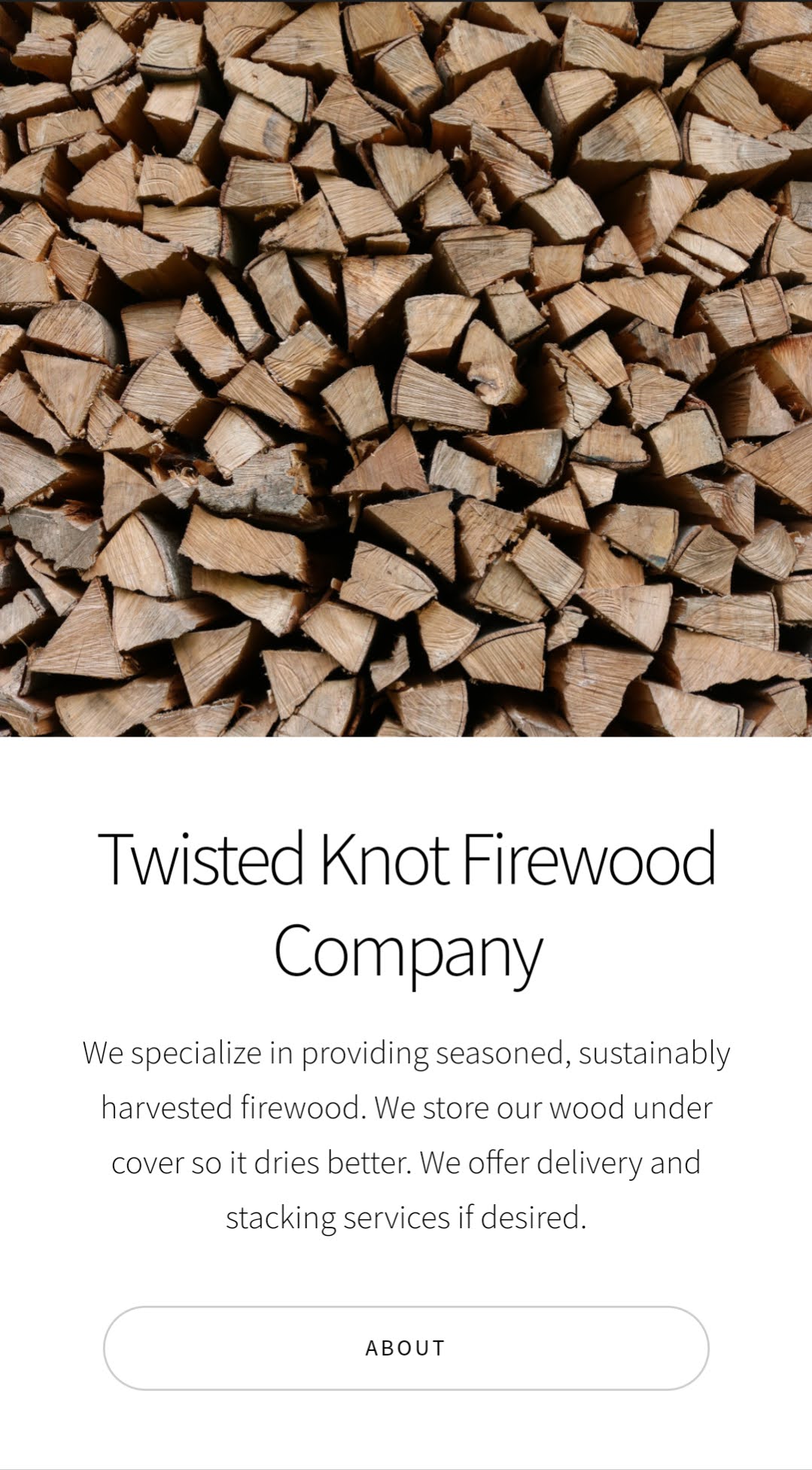 Twisted knot firewood company